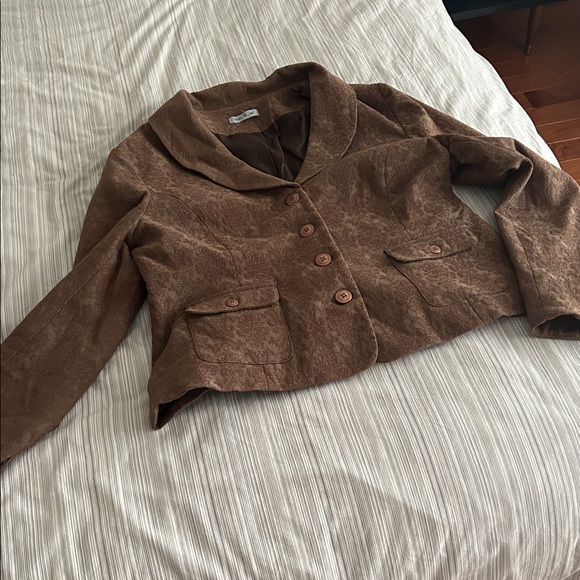 Vintage Mac & Jac suit jacket and skirt - cutest details. Timeless! - Picture 6 of 7